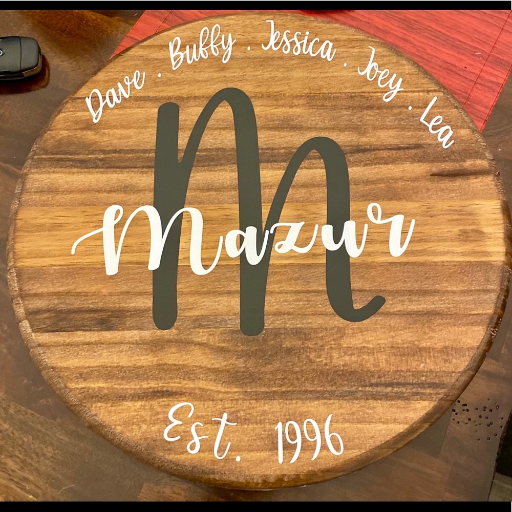 lazy susan custom